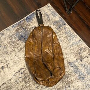 Brown Leather Horse Accessories bag